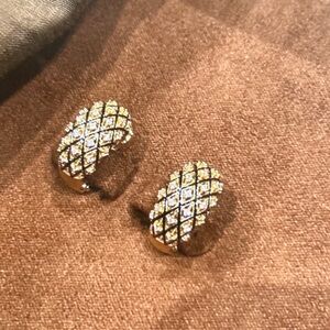 Elegant Gold and Silver Women's Earrings via this article by the author and auth